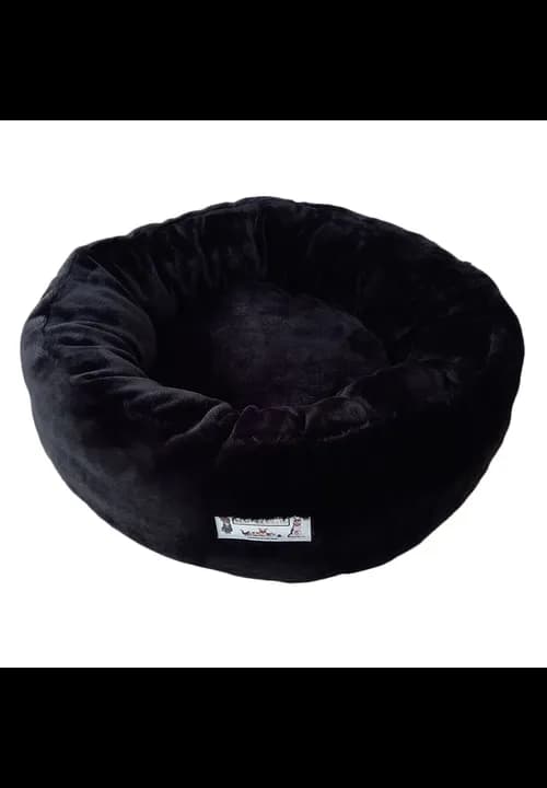 Bespoke Brats Donut Bed - Black - Small