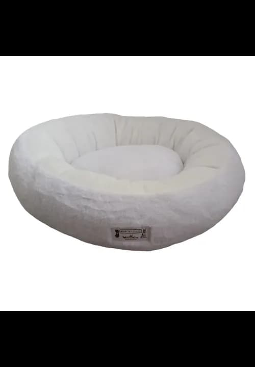 Bespoke Brats Donut Bed - White - Small