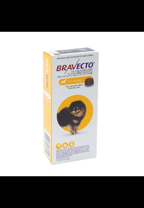 Bravecto Chew Dog 2-4.5Kg