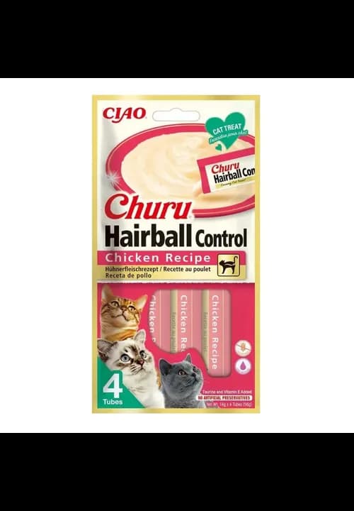 Churu Hairball Chicken 4 X 14G