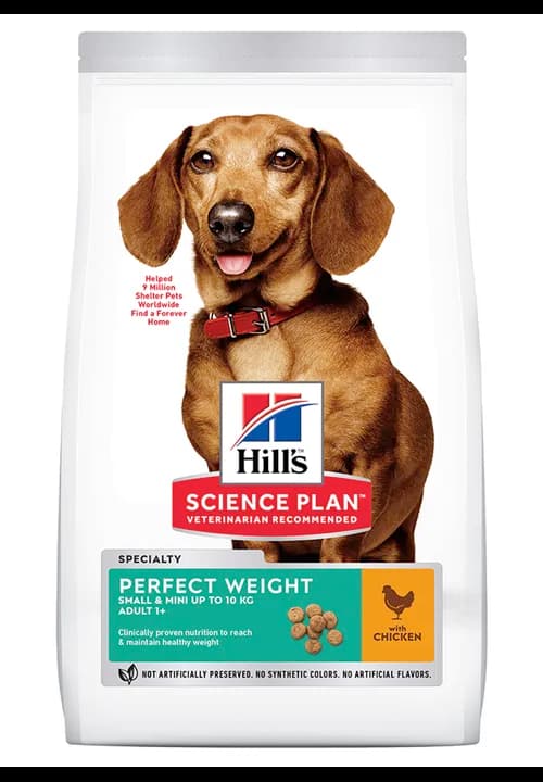 Hills Dog Perfect Weight Mini 1.5Kg