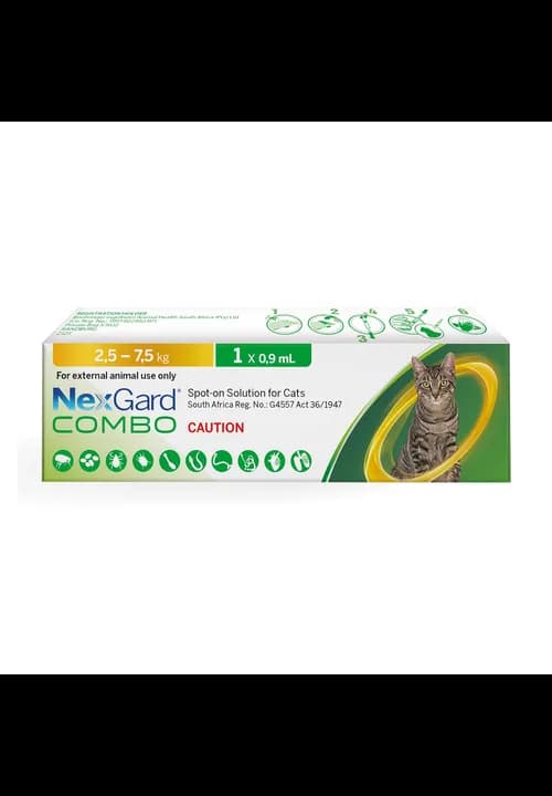 Nexgard Combo Cat 2.5-7.5Kg