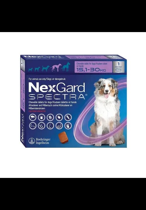 Nexgard Spectra Dog 15.1-30Kg