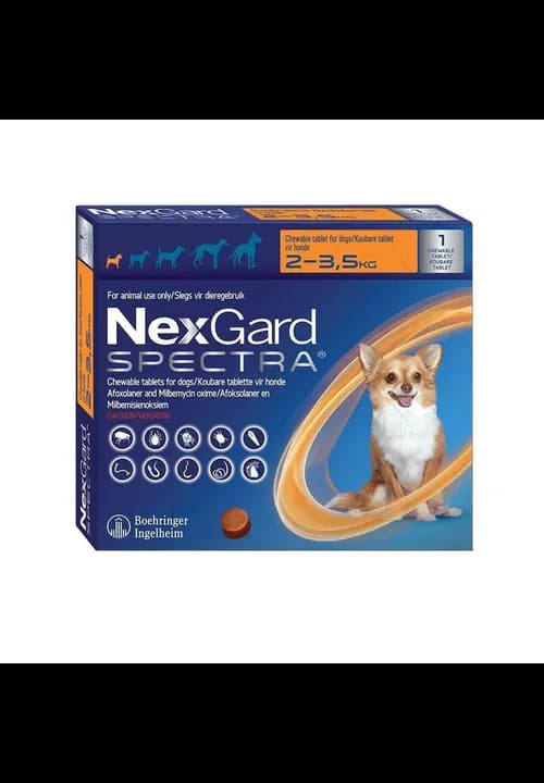Nexgard Spectra Dog 2-3.5Kg