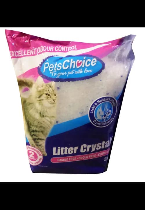 Pets Choice Crystal Litter 3.6Kg