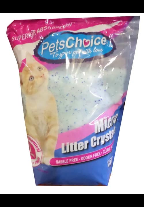 Pets Choice Micro Crystal 1.5Kg