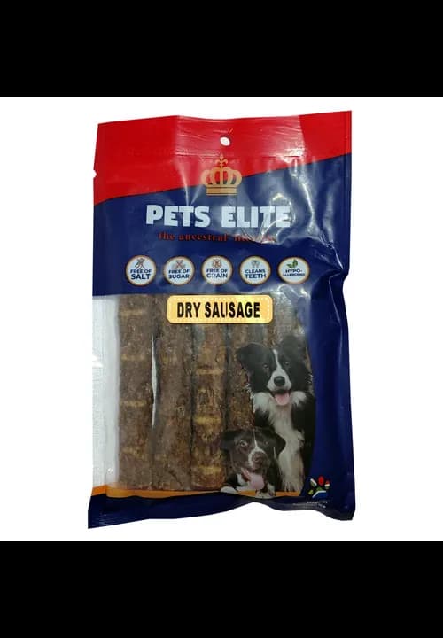Pets Elite Dry Sausage 90G