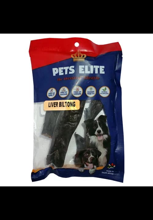 Pets Elite Liver Biltong 90G
