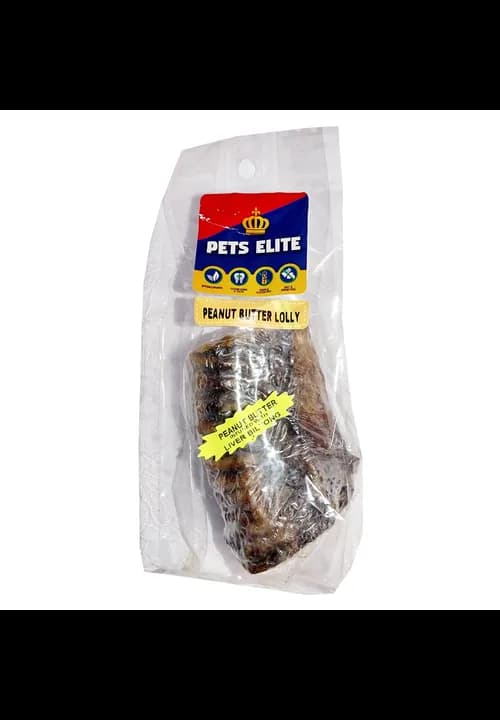 Pets Elite Peanut Butter Lolly Small