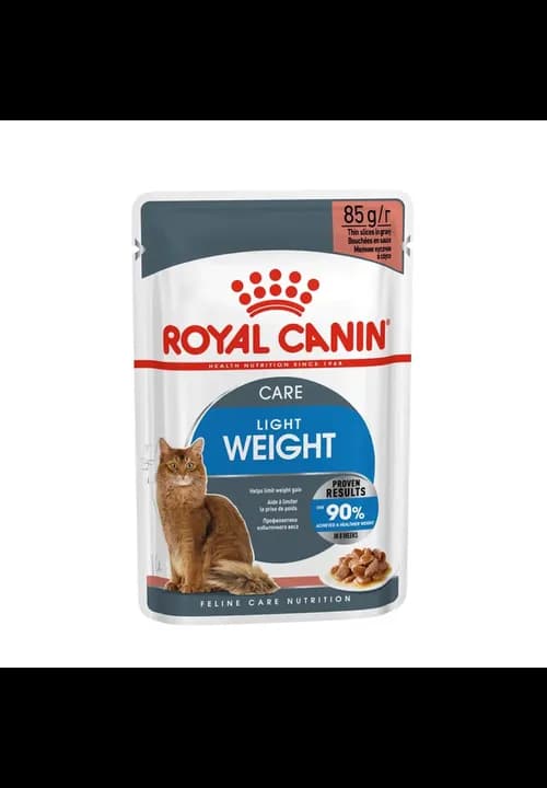 Royal Canin Light Weight Care Chunks In Gravy 85G