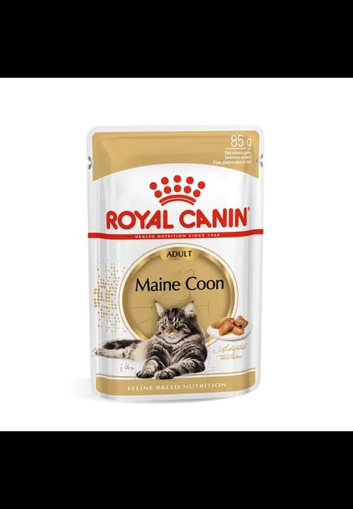 Royal Canin Maine Coon Adult Chunks In Gravy 85G