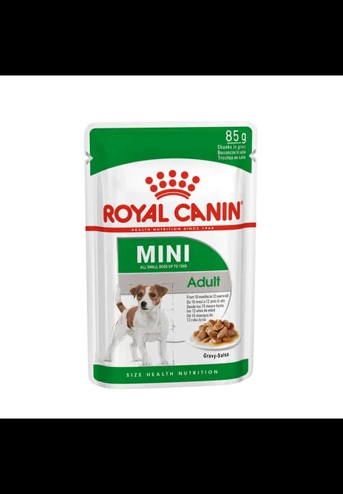 Royal Canin Mini Adult Chunks In Gravy 85G