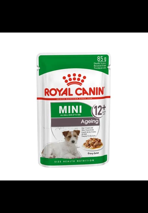 Royal Canin Mini Ageing Chunks In Gravy 85G