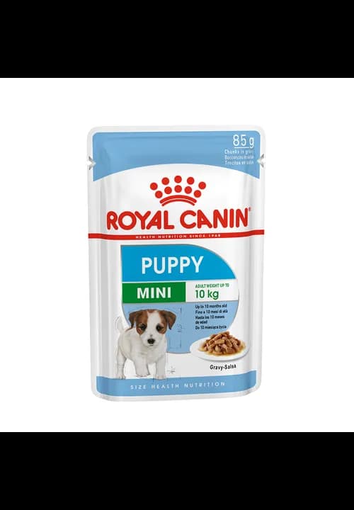 Royal Canin Mini Puppy Chunks In Gravy 85G